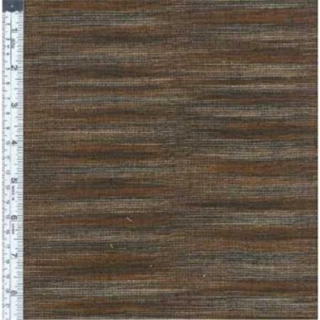 TEXTILE CREATIONS Textile Creations WR-009 Winding Ridge Fabric; Black Brown Ikat With Slub; 15 yd. WR-009